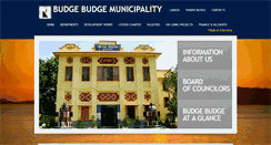 Desktop Screenshot of budgebudgemunicipality.org